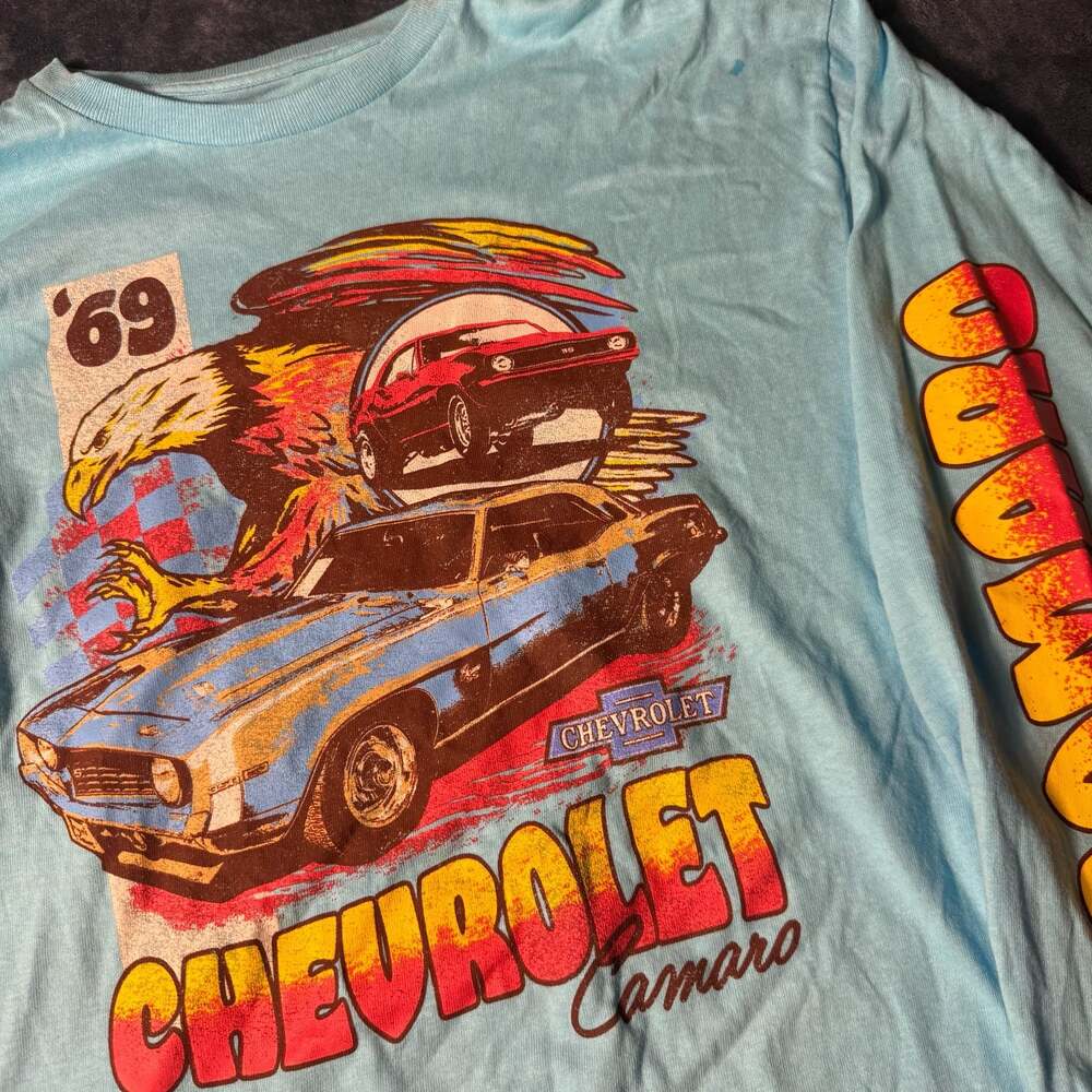 Chevrolet 1969 Camaro Graphic Long Sleeve T-Shirt